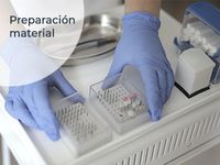 preparacion material